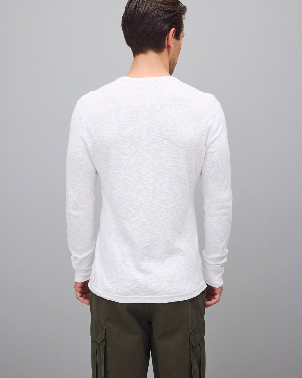 1x1 Slub Slim Long Sleeve