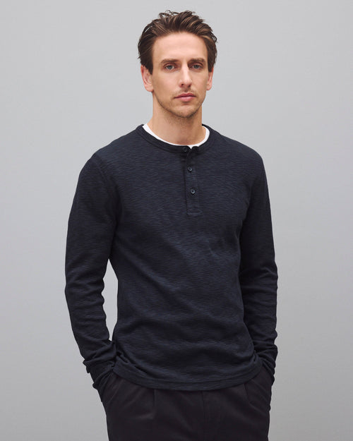 1X1 Slub Slim Henley